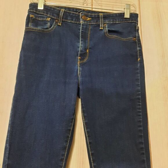 Levi's Jeans ladies 29 30 Skinny dark wash - Picture 3 of 7